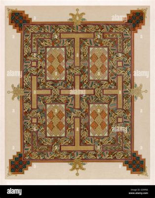  Lindisfarne Gospels Illuminations! A Celebration of Geometric Abstraction and Vivid Naturalism