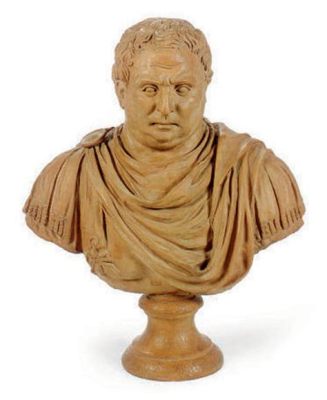 The Terracotta Bust of a Roman Emperor Echoes Ancient Power and Stoic Serenity!