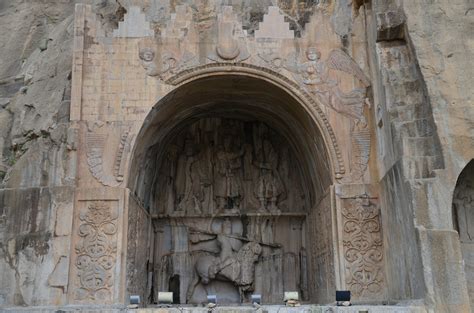 The Sassanian Relief of Taq-e Bostan: A Tapestry of Imperial Power and Celestial Majesty!