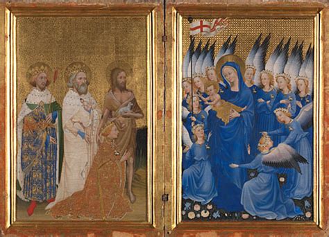 The Wilton Diptych: A Meditation on Mortality and Divine Protection! 